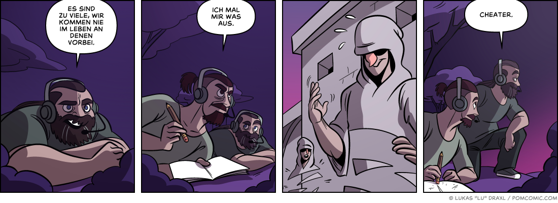 Piece of Me. Ein Webcomic über zu viele Wachen und kreative Lösungen.