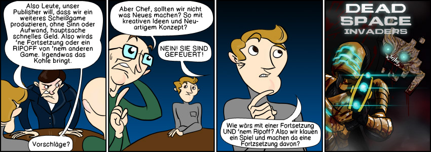 Piece of Me. Ein Webcomic über die Videospielindustrie heutzutage.