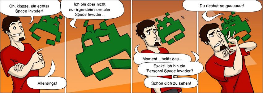 Piece of Me. Ein Webcomic über alle möglichen seltsamen Videospielcharaktere.