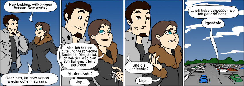 Piece of Me. Ein Webcomic über Tami und ihre Auto-Amnesie.