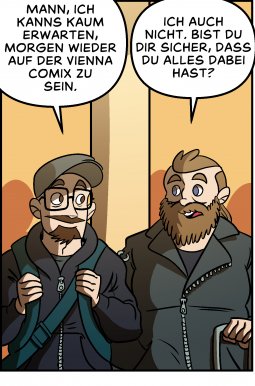 Piece of Me. Ein Webcomic über Con-Besuche und Vergesslichkeit.