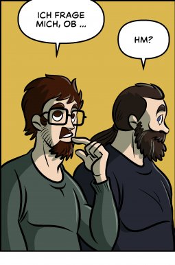 Piece of Me. Ein Webcomic über rücksichtslose, nackte Typen.