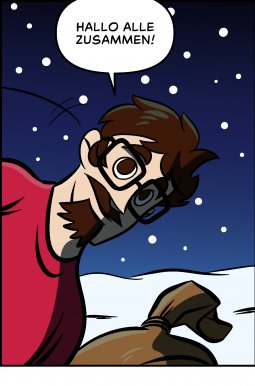 Piece of Me. Ein Webcomic über eine wohlverdiente Weihnachtspause. Bis nächstes Jahr!