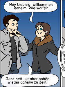 Piece of Me. Ein Webcomic über Tami und ihre Auto-Amnesie.