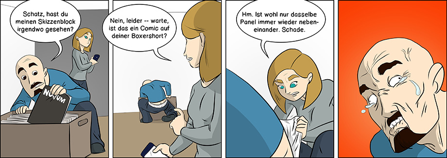 Piece of Me. Ein Webcomic über schmerzhafte Comicstrips.