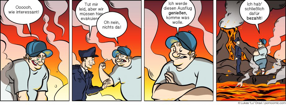 Piece of Me. Ein Webcomic über entschlossene Touristen und interessante Wanderungen.