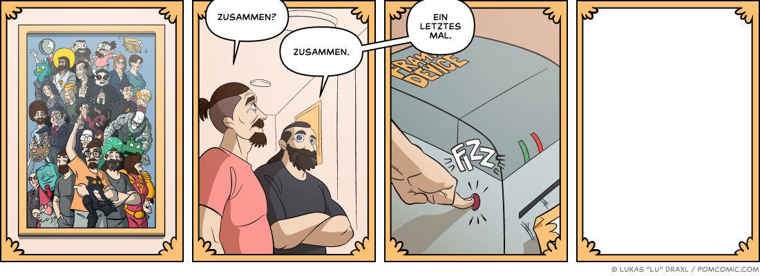 Piece of Me. Ein Webcomic über sentimentale Verabschiedungen.