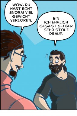 Piece of Me. Ein Webcomic über Neujahrs-Änderungen und Rollenwechsel.