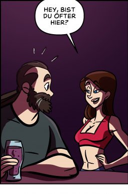 Piece of Me. Ein Webcomic übers Flirten und Kommunikationsschwierigkeiten.